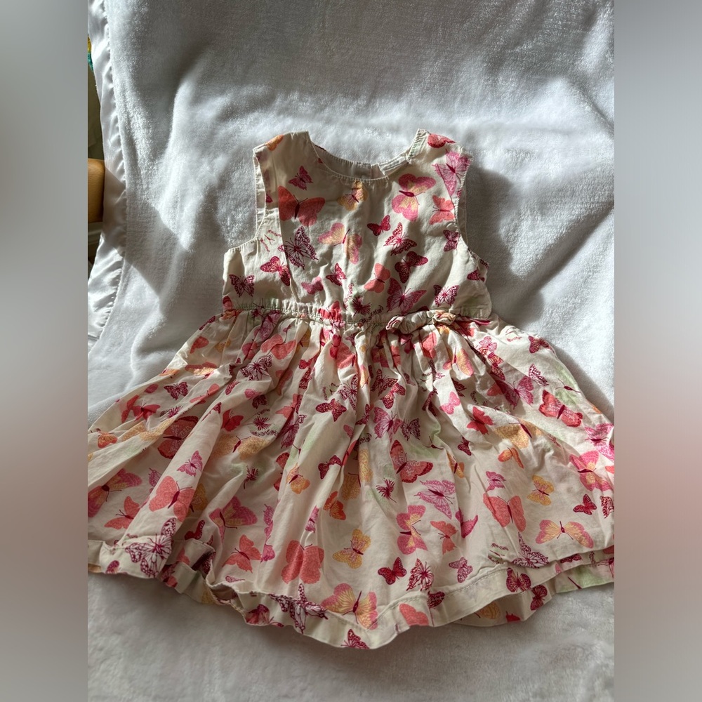 Zara Kids butterfly dress 1 1/2 to 2T